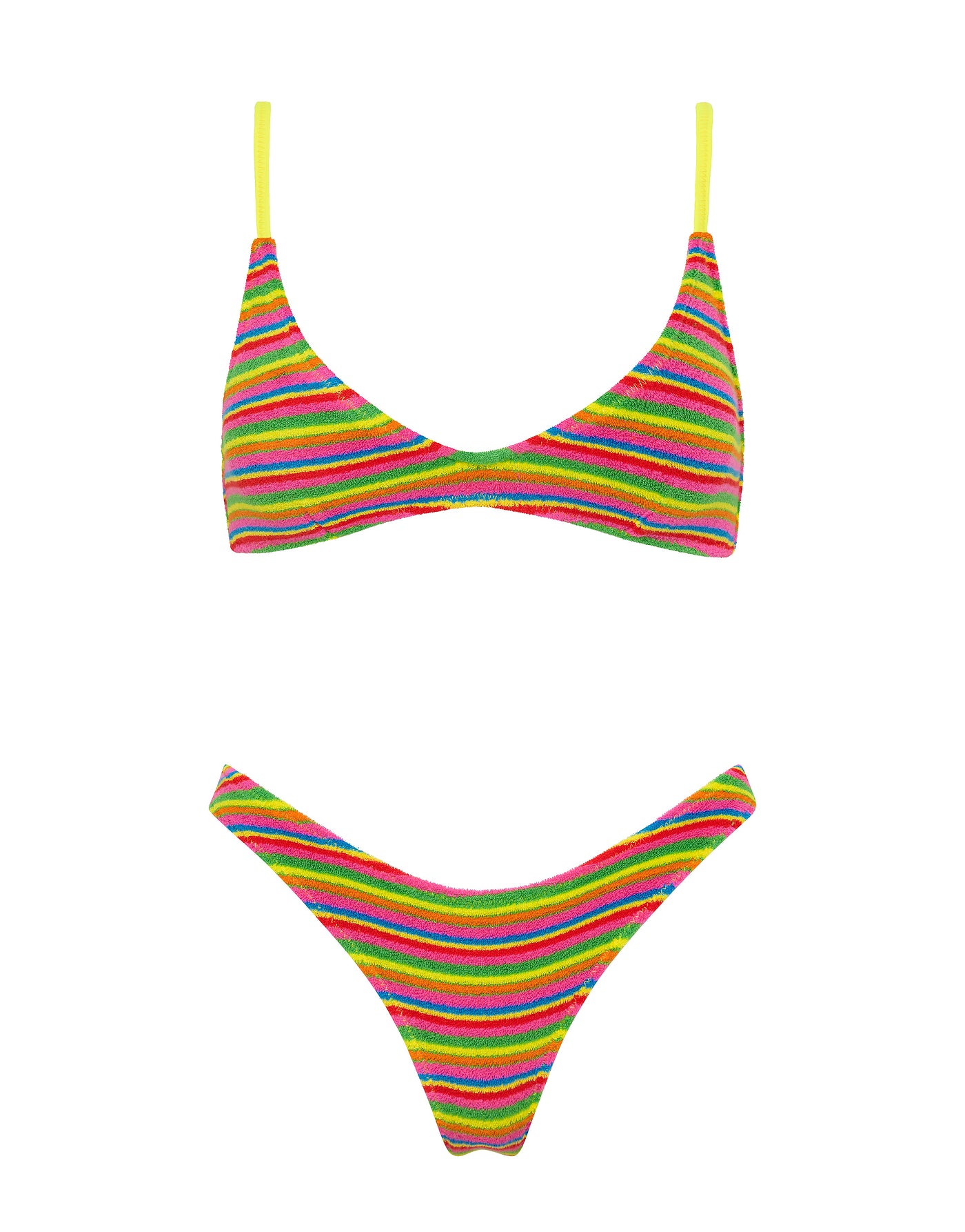 MAIA - ALEIX Terry Towelling Scoop Bikini Set