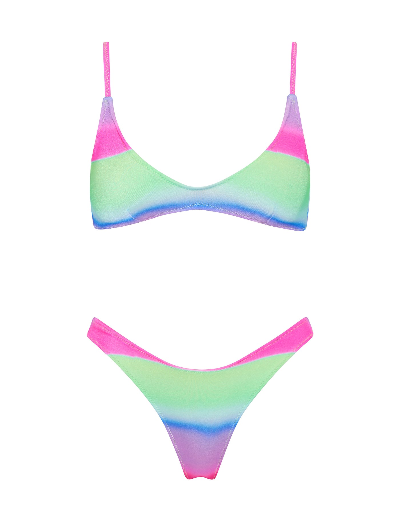 MAIA - PADDLE POP OMBRE Scoop Bikini Set