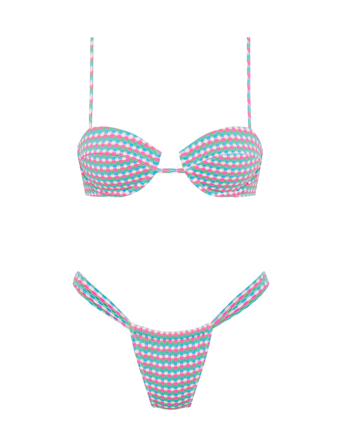 MALA - MULBERRY Purple Balconette Bikini Set