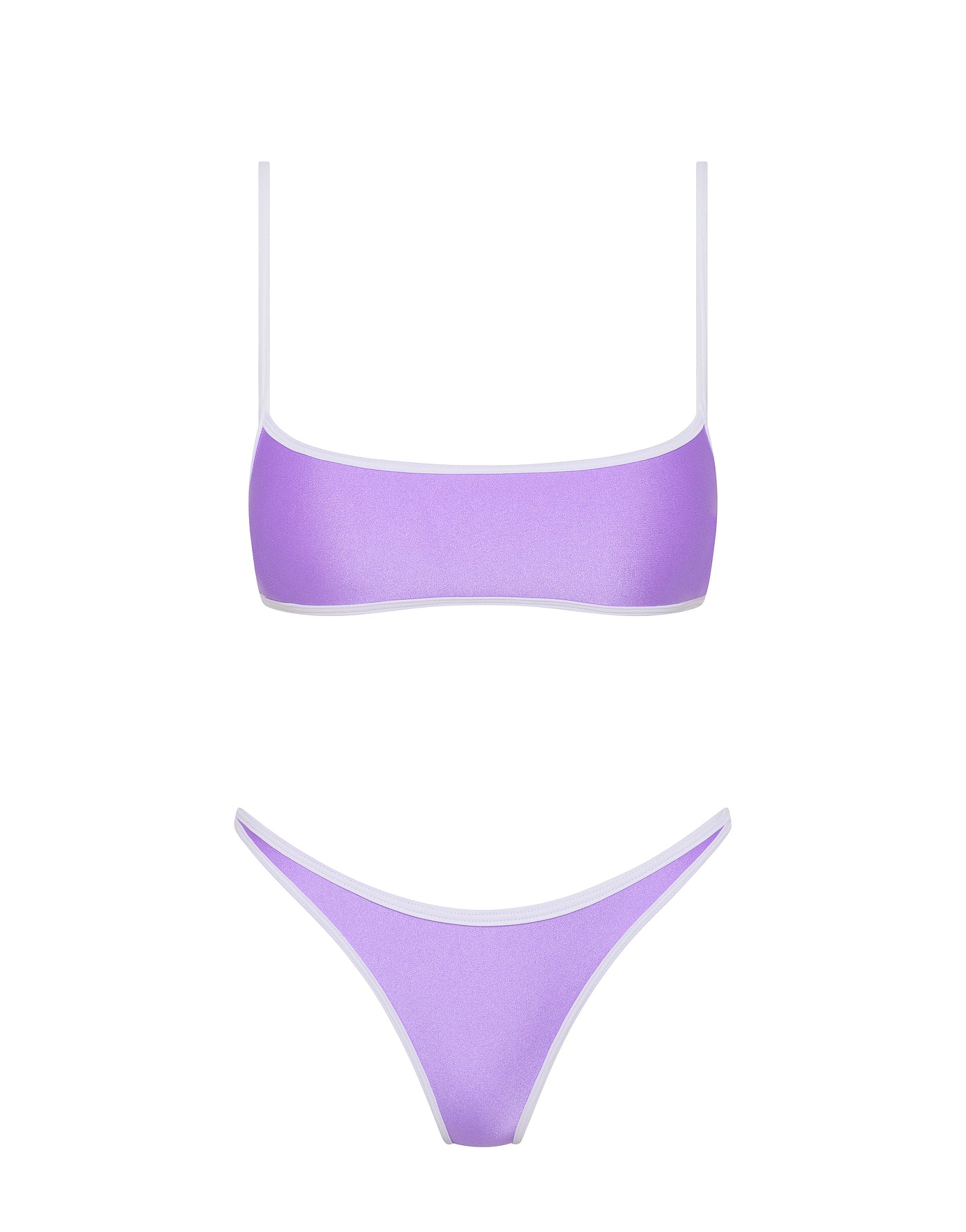 MIMA - GRAPE Neoprene Crop Bikini Set