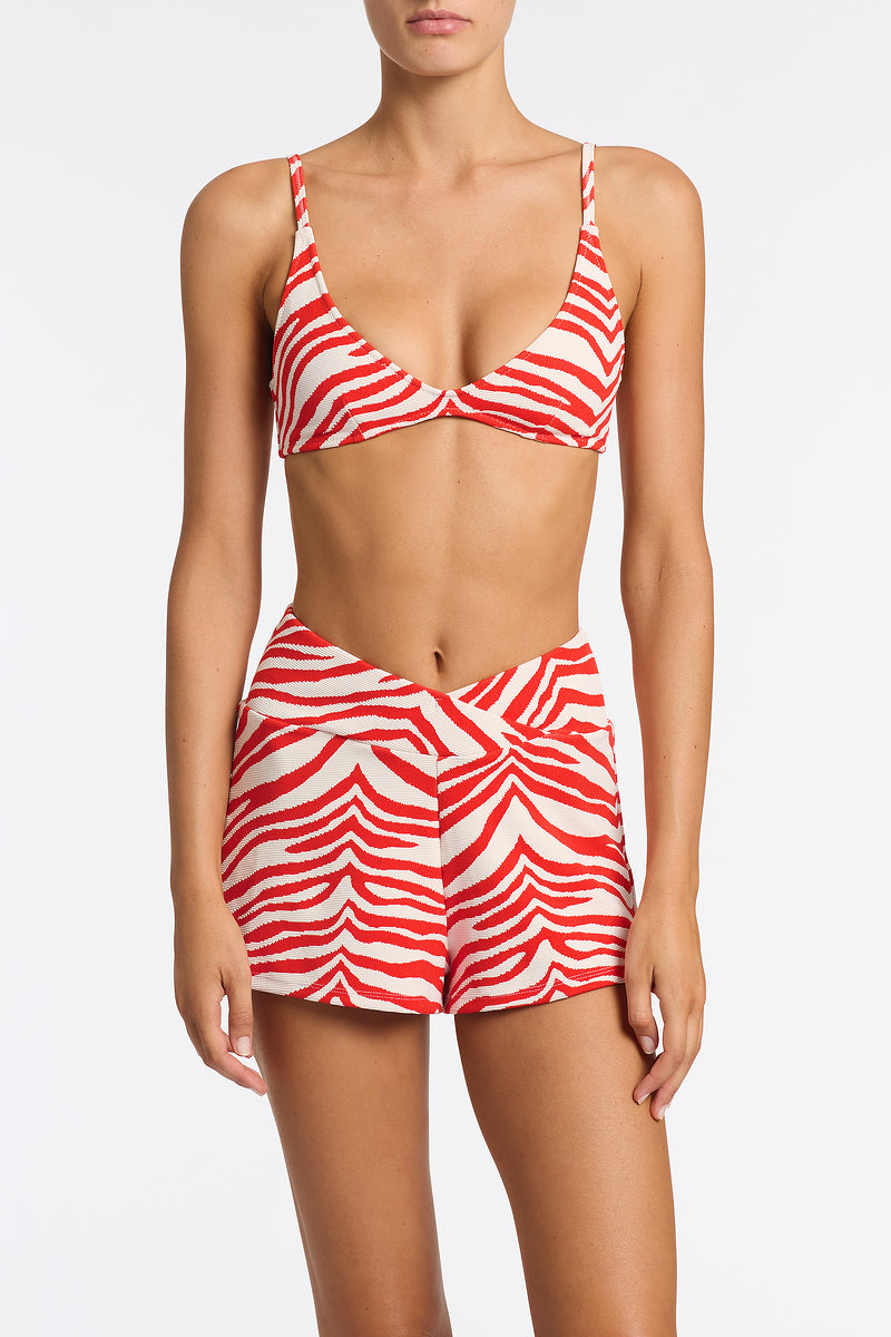 BOBBI - CHERRY ZEBRA SPLASH Short - Image 4