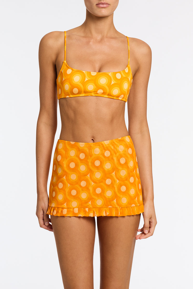 KELA - TANGERINE Printed Skort - Image 4