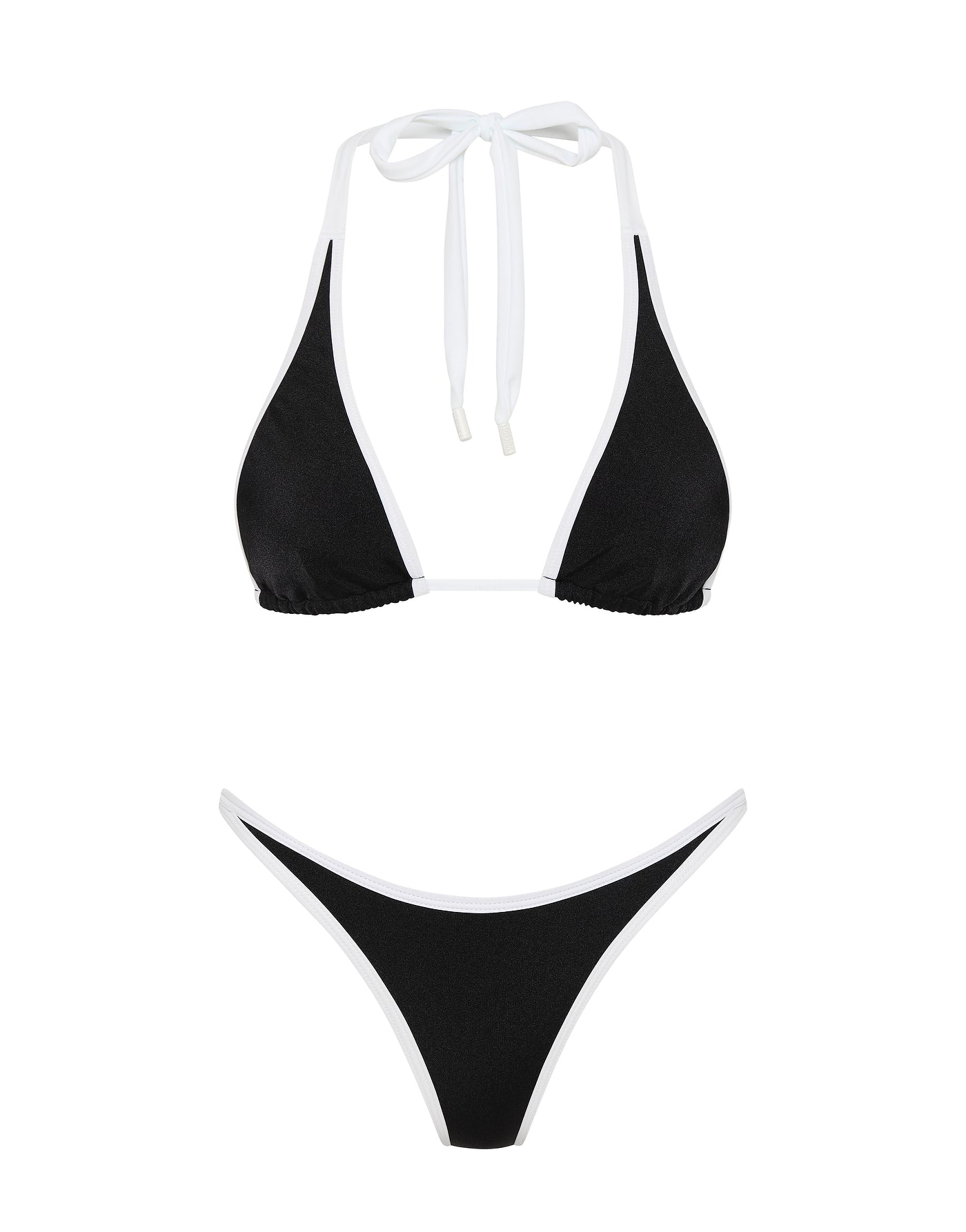 DARA - JETT Black Triangle Bikini Set - Image 6