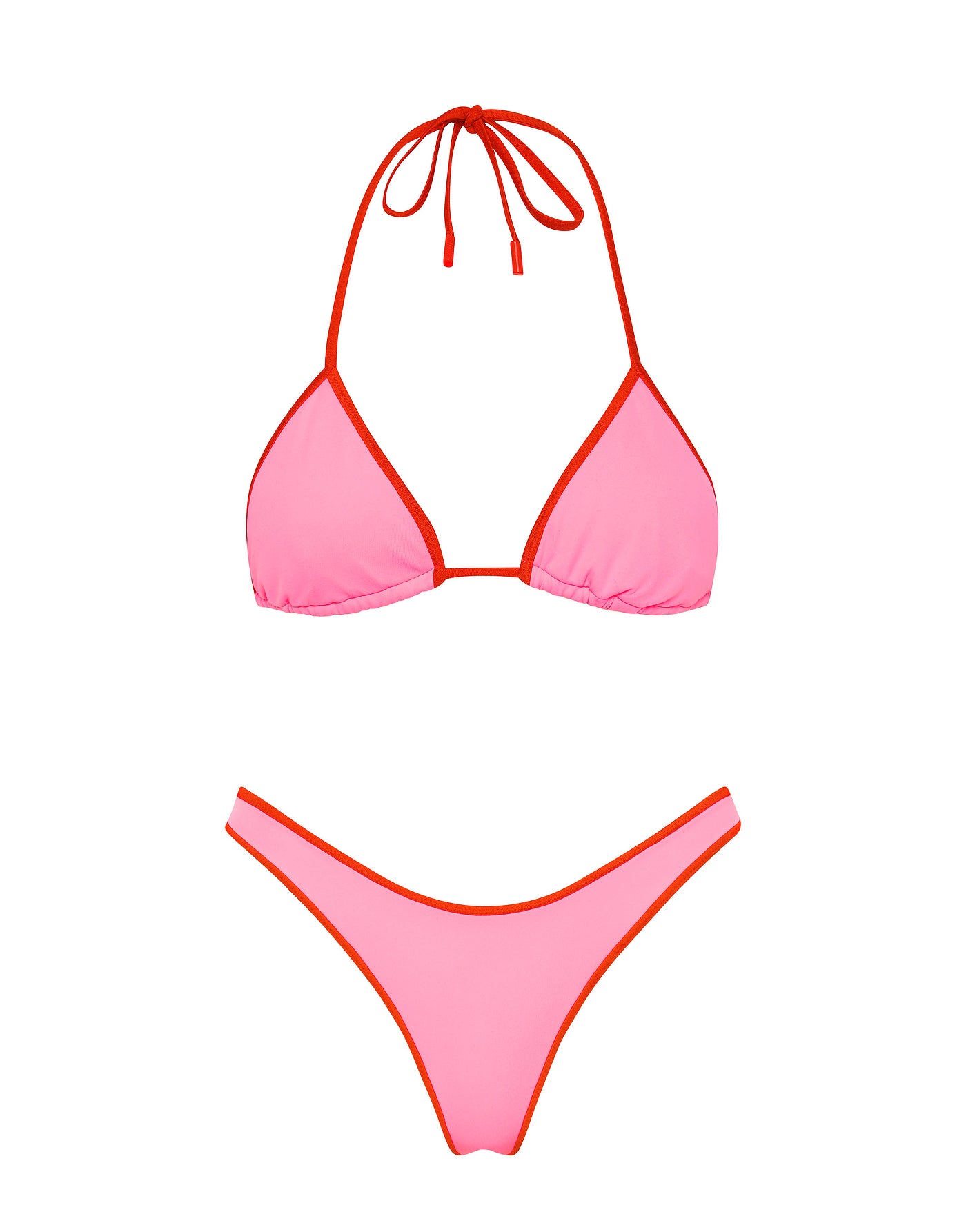 VINCA - DORE Pink Triangle Bikini Set - Image 6