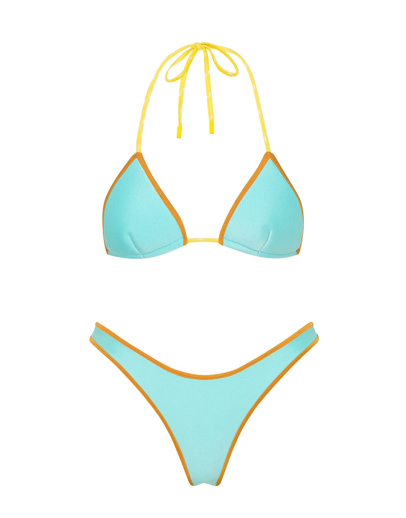 VINCA - ROQUE Neoprene Triangle Bikini Set - Image 6
