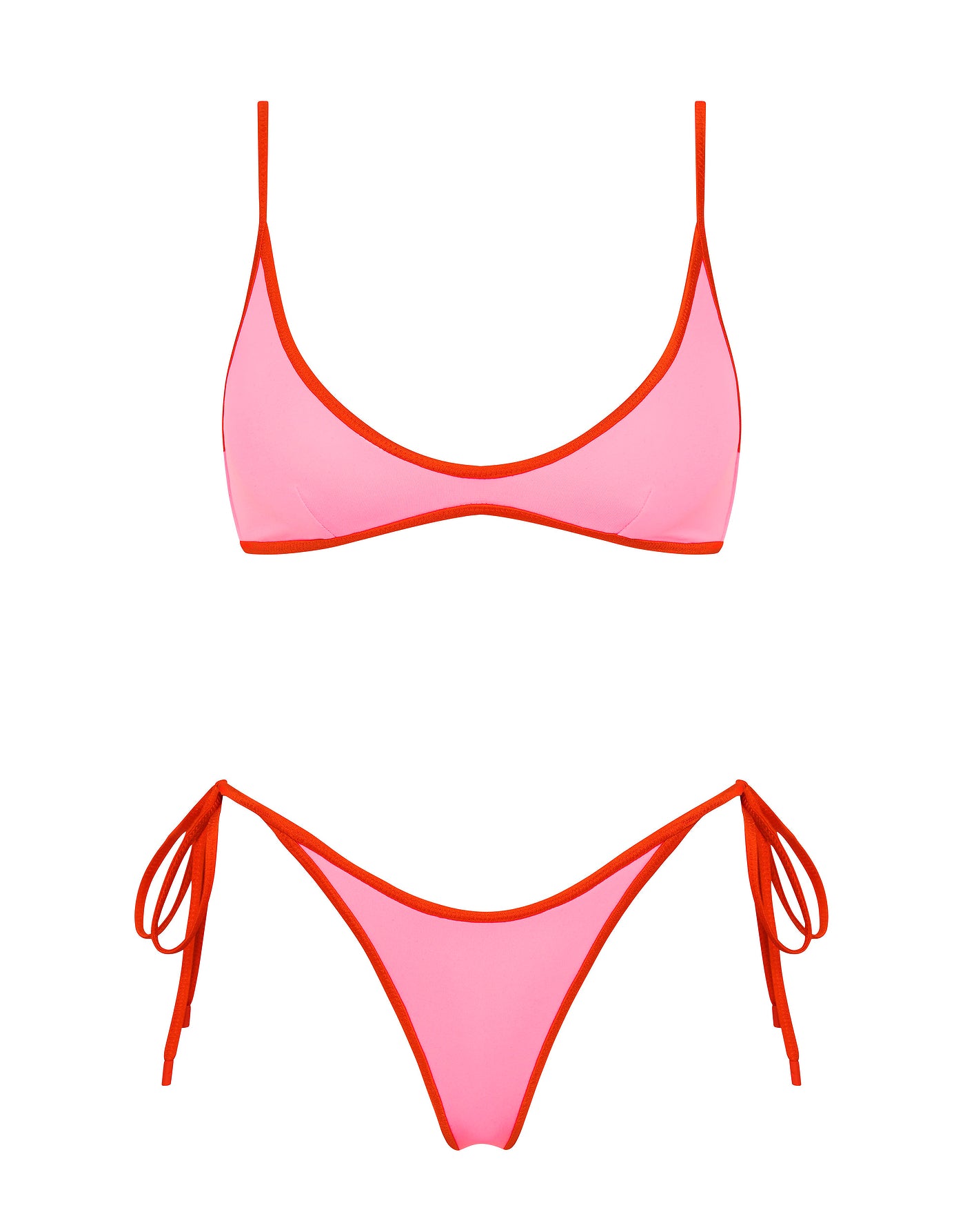 MAIA - DORE Pink Scoop Bikini Set - Image 7